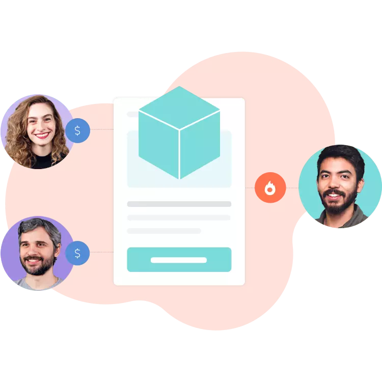 Ilustração que representa meios de pagamento