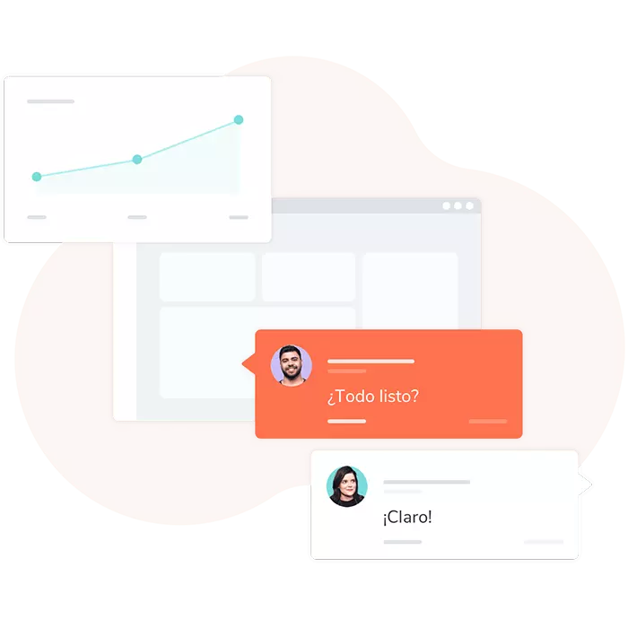 Ilustración que representa soluciones