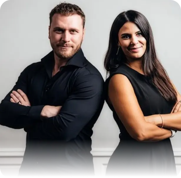 Portrait de Tania et Benoit, créateurs d’Inneo’s Family, référence francophone de l’éducation financière et de l’investissement.